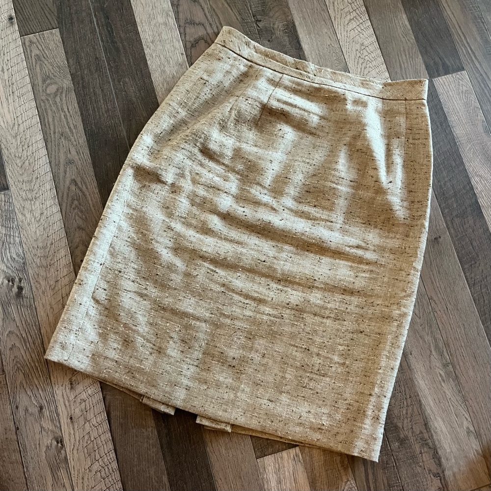 Talbots Linen Skirt